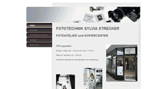 Desktop Screenshot of fototechnik-strecker.de